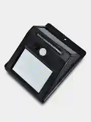 Черный светодиодный уличный светильник Solar Motion Sensor Ligh на солнечной батарее, фасадный