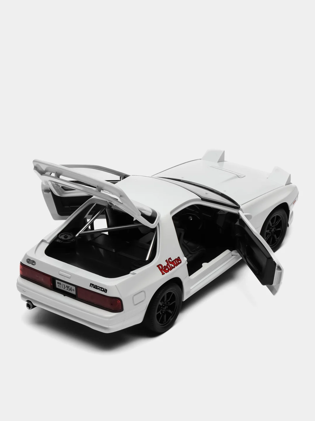 Белый металлическая модель, 1:24, Mazda Savanna 1985 RX-7 FC3S 1900-340