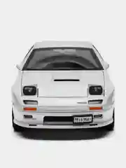 Белый металлическая модель, 1:24, Mazda Savanna 1985 RX-7 FC3S 1900-340
