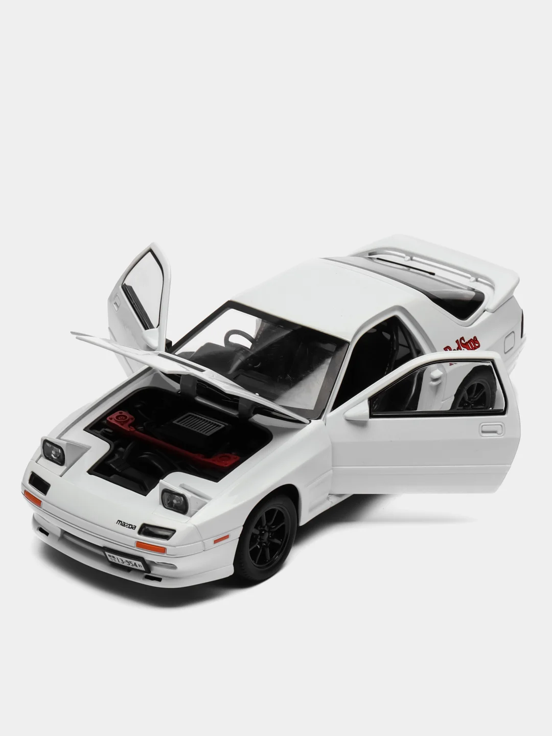 Белый металлическая модель, 1:24, Mazda Savanna 1985 RX-7 FC3S 1900-340