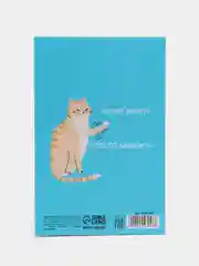 Блокнот-список "Записки котика-склеротика", 16 листов, формат А6