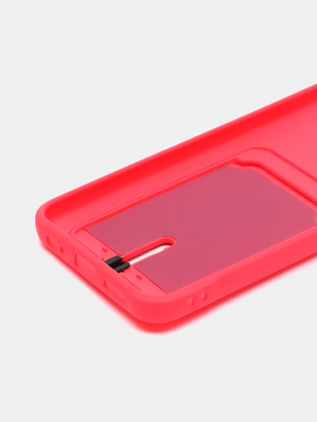 Синий чехол Tecno Spark 8C Spark Go 2022, Техно Спарк 8С Го, с карманом для карт