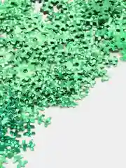 Зеленый снежинки пайетки для новогоднего декора