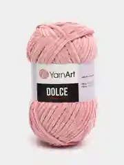Пудровый пряжа плюшевая YarnArt Dolce (ЯрнАрт Долче)