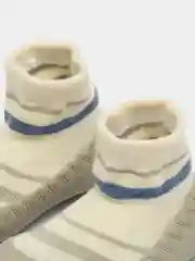 Разноцветный детские носки-пинетки, нескользящие тапочки, носки для первых шагов
