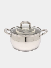 Кастрюля Maestro MR-3515-22 с крышкой, 4,9 л, 22 см