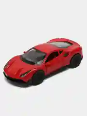 Красный игрушечные металлические машинки