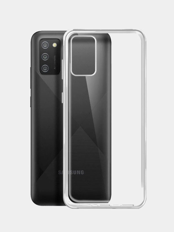 Чехол силиконовый Samsung Galaxy A02, A02S, A12, M12, A22, M32, A32, A51, A52