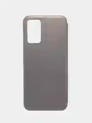 Серебряный чехол книжка Xiaomi POCO F3, POCO M3, POCO X3 NFC, POCO X3 PRO с функцией подставки