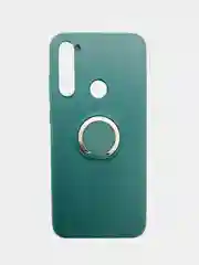 Зеленый чехол для Xiaomi Redmi с кольцом держателем на модели Note 8, 8T, 9S, 9 Pro, 10 Lite