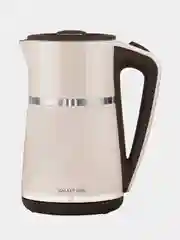 Чайник электрический GALAXY LINE GL0339, бежевый, 1,7 л, 2200 Вт