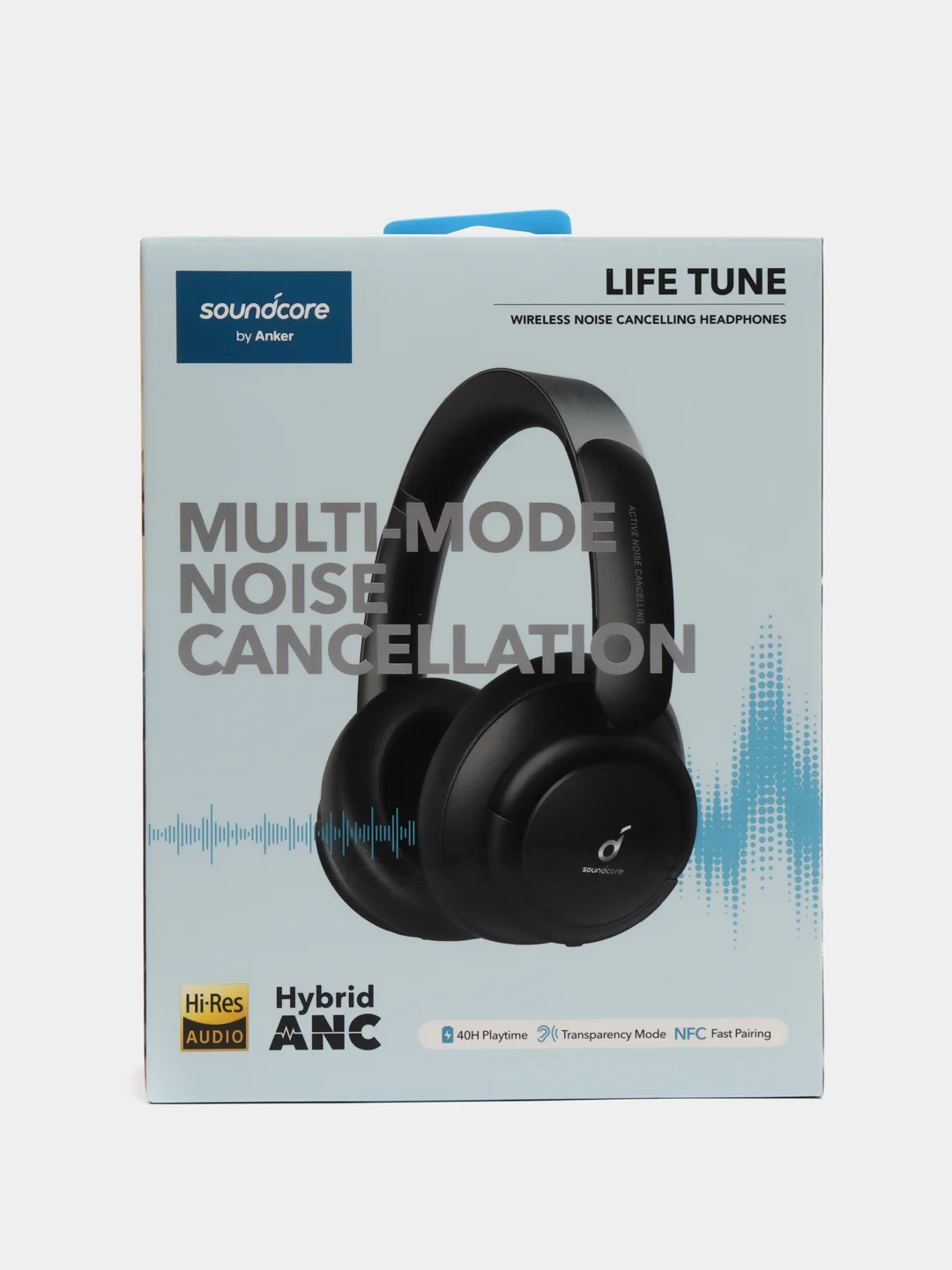Черный беспроводные наушники Anker Soundcore Life Tune