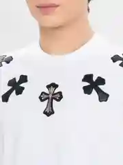 Белый футболка Chrome Hearts