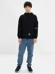 Белый худи мужской