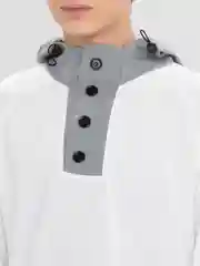 Белый худи мужской