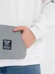 Белый худи мужской