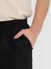 Черный брюки джоггеры утепленные