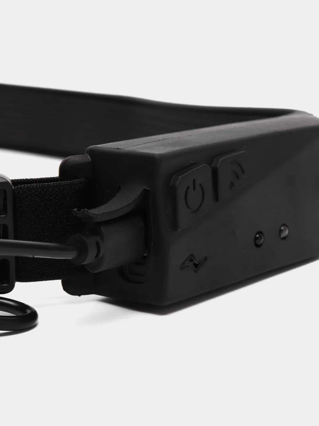 Фонарь налобный с аккумулятором, светодиодный, USB