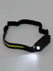 Фонарь налобный с аккумулятором, светодиодный, USB