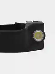 Фонарь налобный с аккумулятором, светодиодный, USB