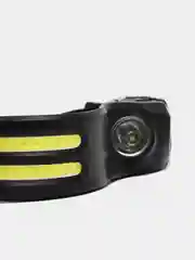 Фонарь налобный с аккумулятором, светодиодный, USB