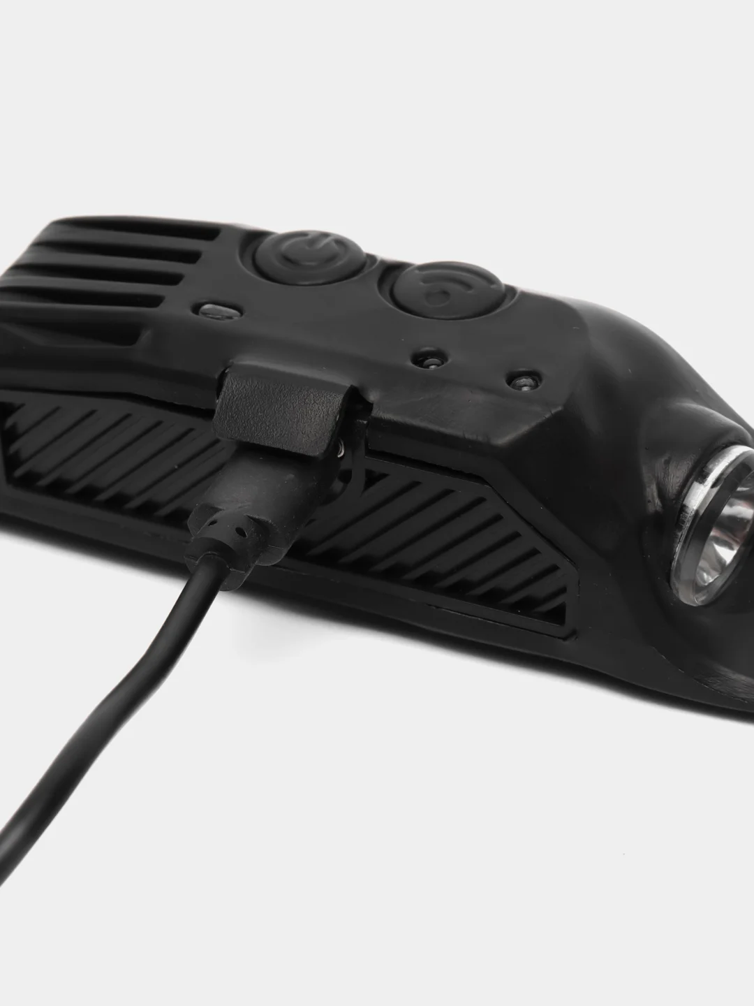 Фонарь налобный с аккумулятором, светодиодный, USB