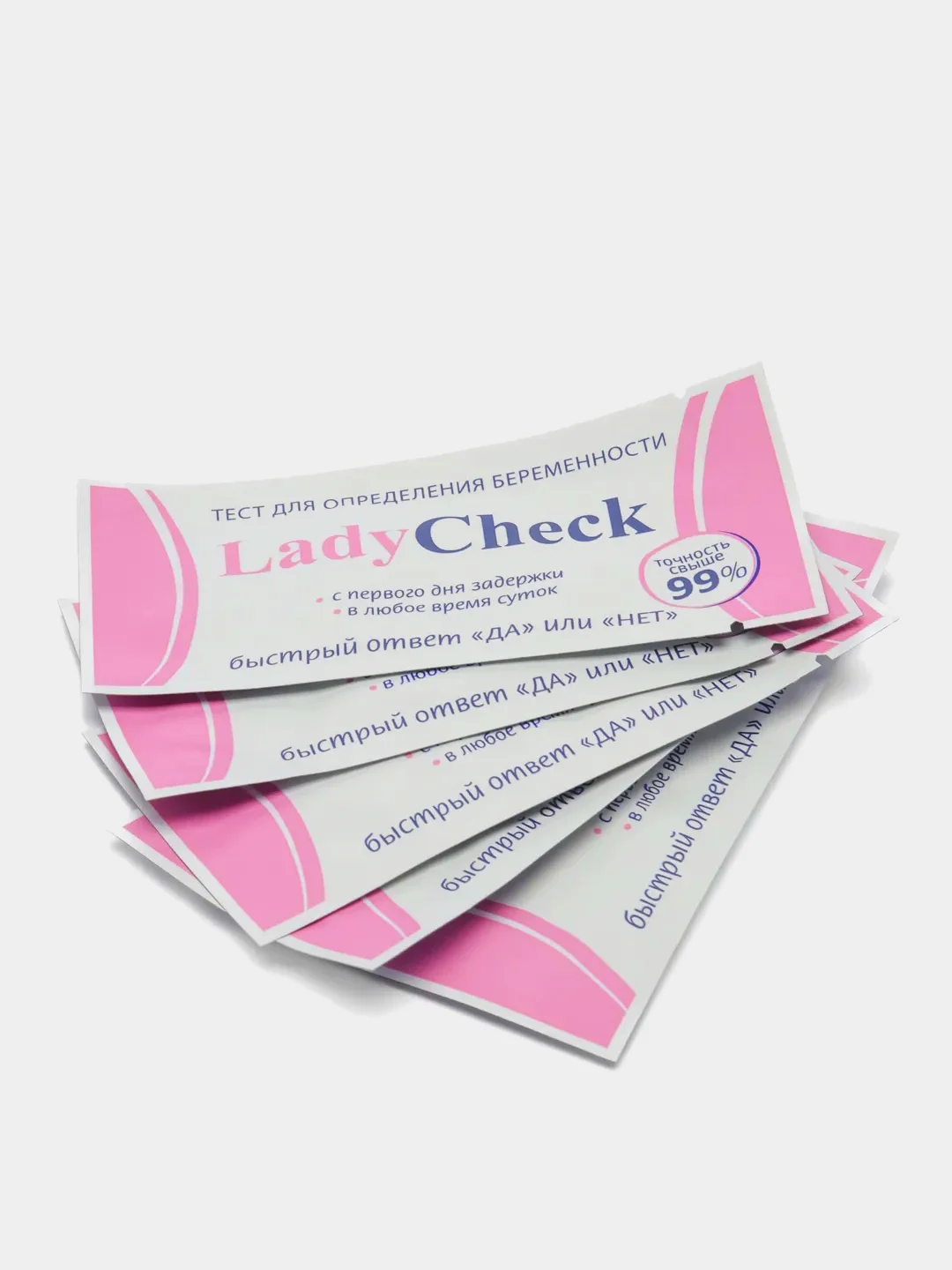 Белый тест на беременность Lady Check
