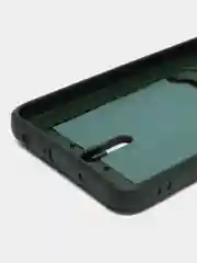 Зеленый чехол для Tecno Spark 9 Pro (Техно Спарк 9 Про), с карманом для карт