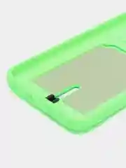 Лайм чехол для Tecno Spark 9 Pro (Техно Спарк 9 Про), с карманом для карт