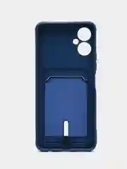 Лайм чехол для Tecno Spark 9 Pro (Техно Спарк 9 Про), с карманом для карт