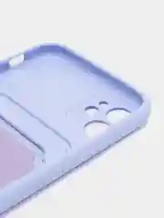 Красный чехол для iPhone 15/14/13/12/11/Pro/Max/Mini/Plus/X/Xr/Xs/7/8 Plus/SE с карманом для карт