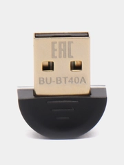 Bluetooth адаптер USB Buro BU-BT40A, BT4.0+EDR class 1.5, 20 м