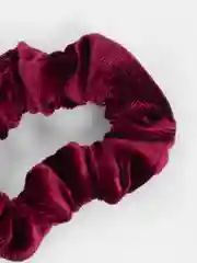Багровый резинка для волос бархатная