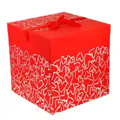 Коробка подарочная 15x15x15 см складная / 121-M /