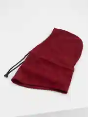 Бордовый балаклава утепленная