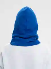 Синий балаклава утепленная
