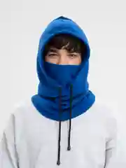 Синий балаклава утепленная