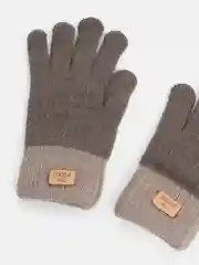 Бежевый перчатки женские