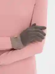 Бежевый перчатки женские