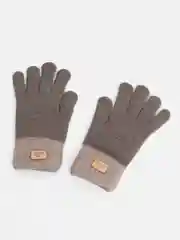 Бежевый перчатки женские