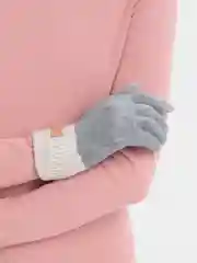 Серый перчатки женские