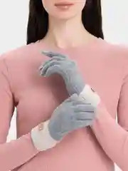 Серый перчатки женские
