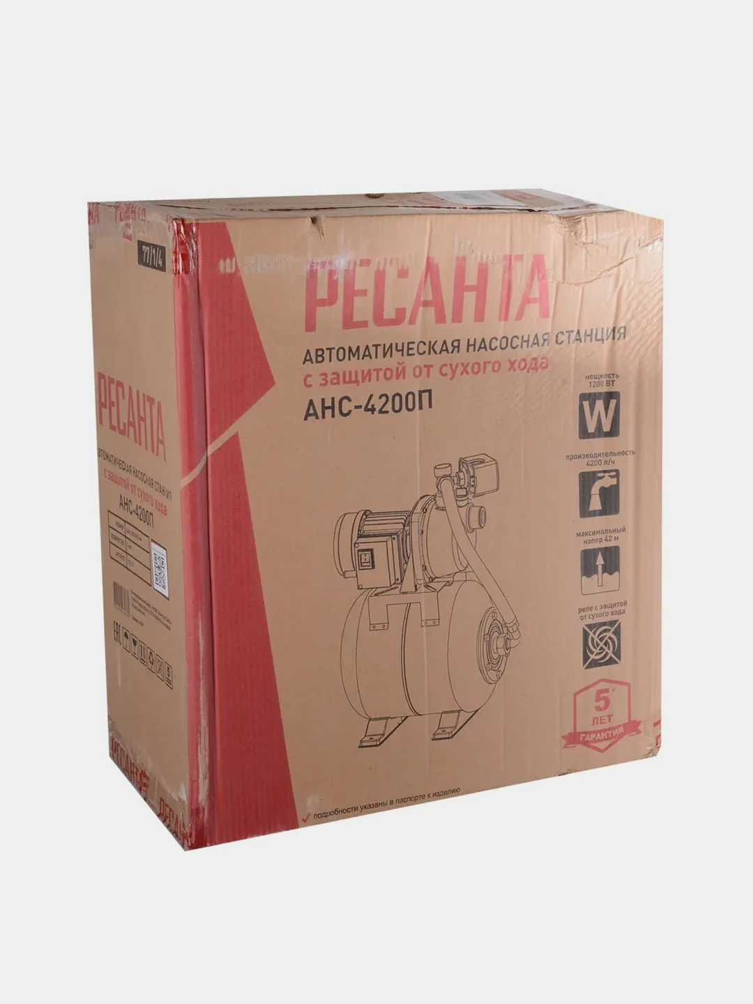 Автономная насосная станция АНС-4200П Ресанта