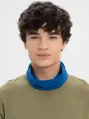 Синий бафф, снуд, бандана, балаклава, шарф, маска для бега, для спорта