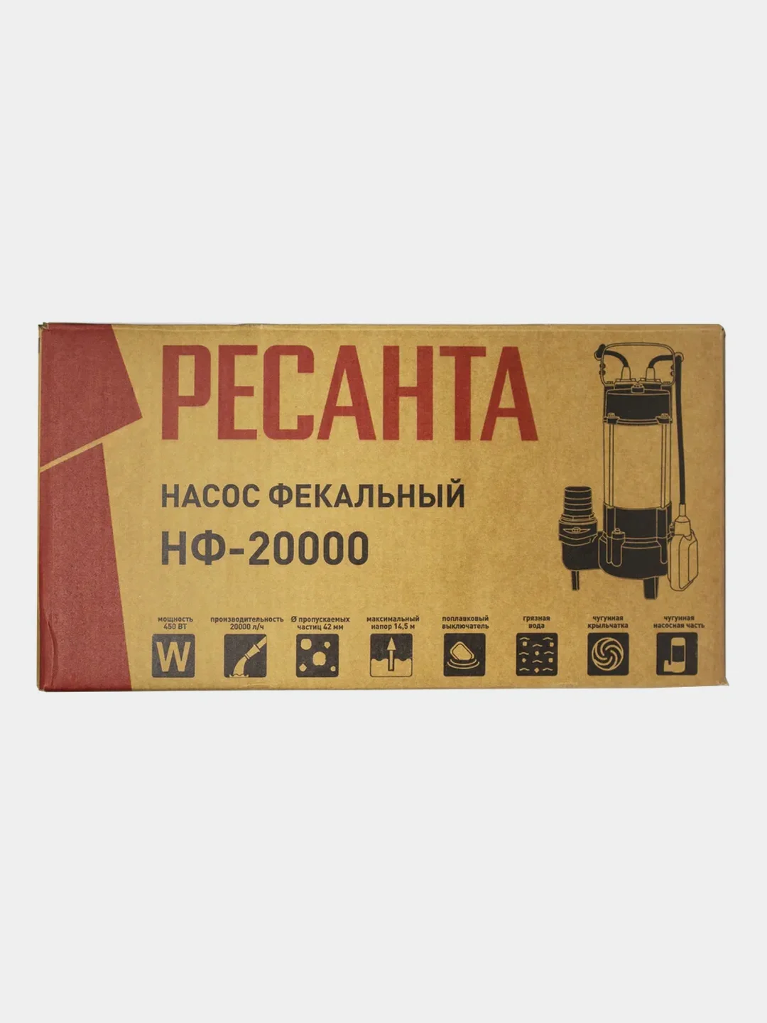 Фекальный насос НФ-20000 Ресанта