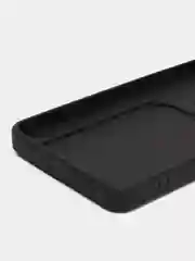 Черный чехол для Xiaomi POCO F5 Pro (Поко Ф5 Про), с карманом для карт, прозрачный