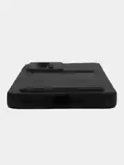 Черный чехол для Xiaomi POCO F5 Pro (Поко Ф5 Про), с карманом для карт, прозрачный
