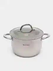Кастрюля нержавейка, 5 л, с крышкой, Daniks Перл, GS-01205-22