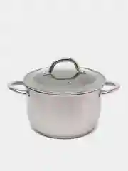 Кастрюля нержавейка, 5 л, с крышкой, Daniks Перл, GS-01205-22