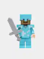 Белый набор фигурок майнкрафт minecraft с аксессуарами, 6 героев / Набор фигурок Радужные друзья